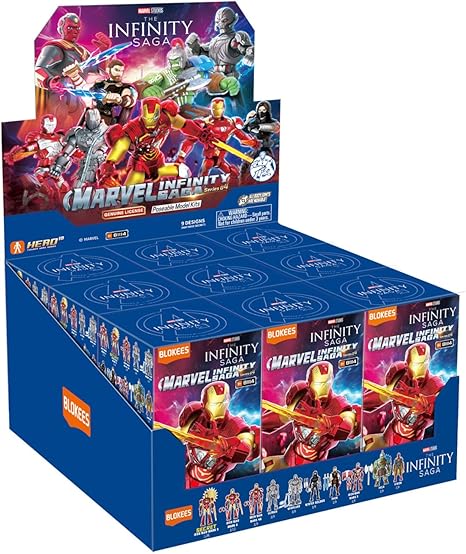 プラモデル Blokees MARVEL INFINITY SAGA マーベル インフィニティ・サーガ 第4弾 81114 組立模型 模型 コレクション 作品 公式ライセンス