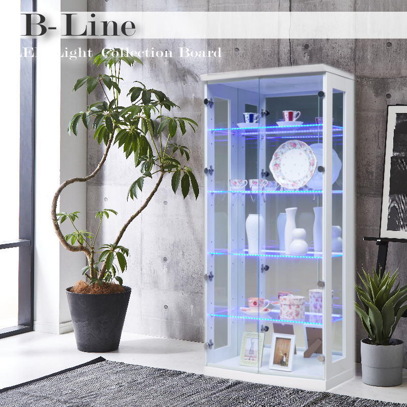 67%OFF!】 155High type コレクションボード おしゃれ LED照明付き