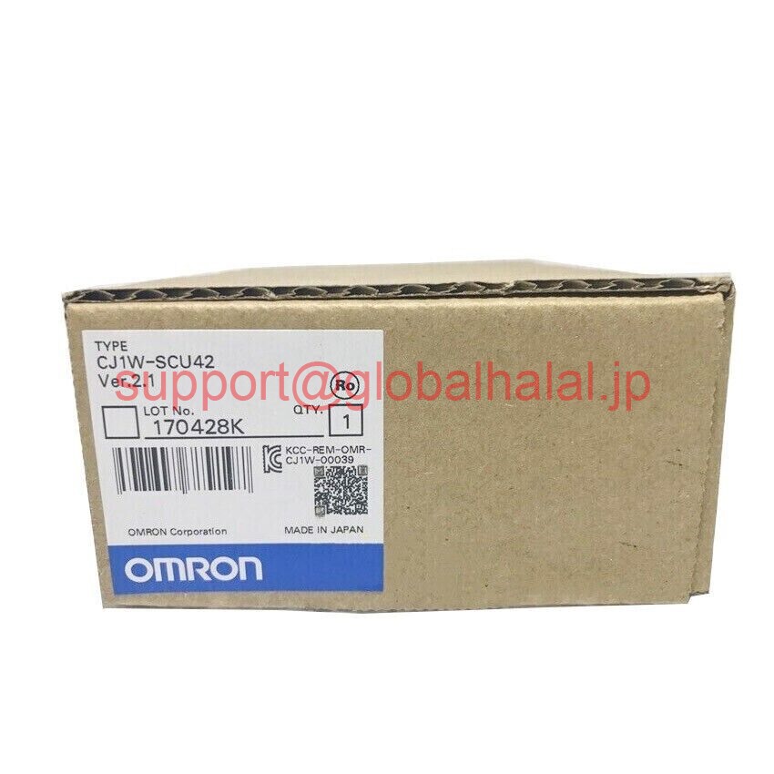 新品【東京発★適格請求書★税込】OMRON オムロンCJ1W-SCU42 CJシリーズ シリアルコミュニケーションユニット【６ヶ月保証】