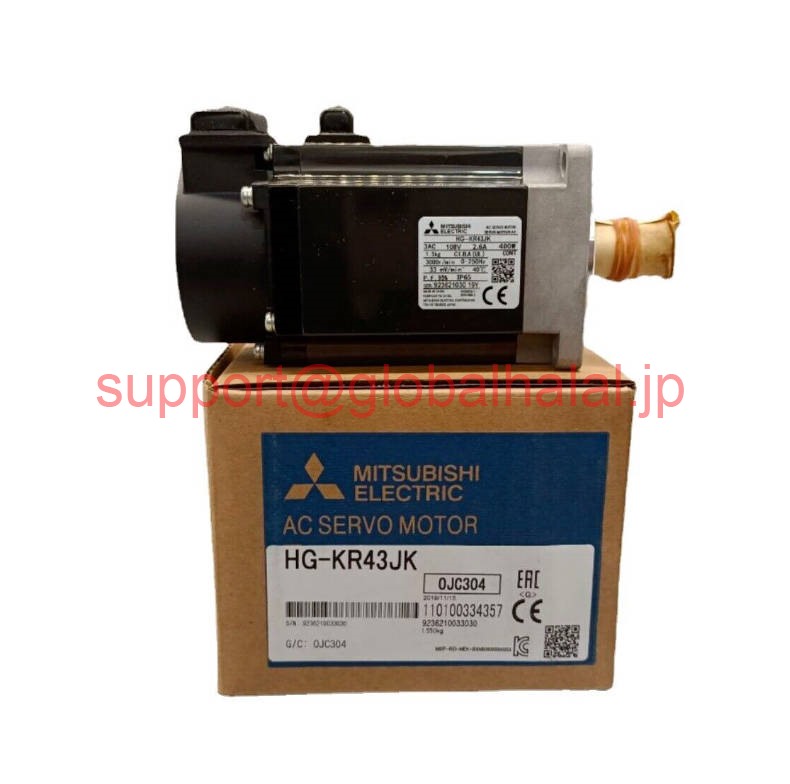 新品【日本の首都発★適当お願いごと書★税込】三菱電機 AC サーボ原動機 HG-KR43JK【６ヶ月引き受ける】