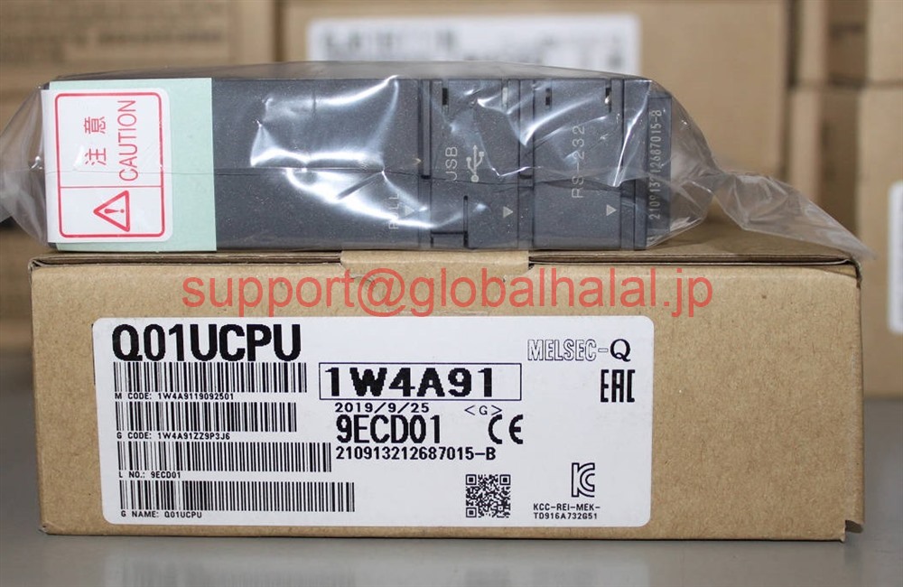 新品【東京発★適格請求書★税込】三菱電機　シーケンサ Q01UCPU　CPUユニット【６ヶ月保証】｜Global Halal Japan