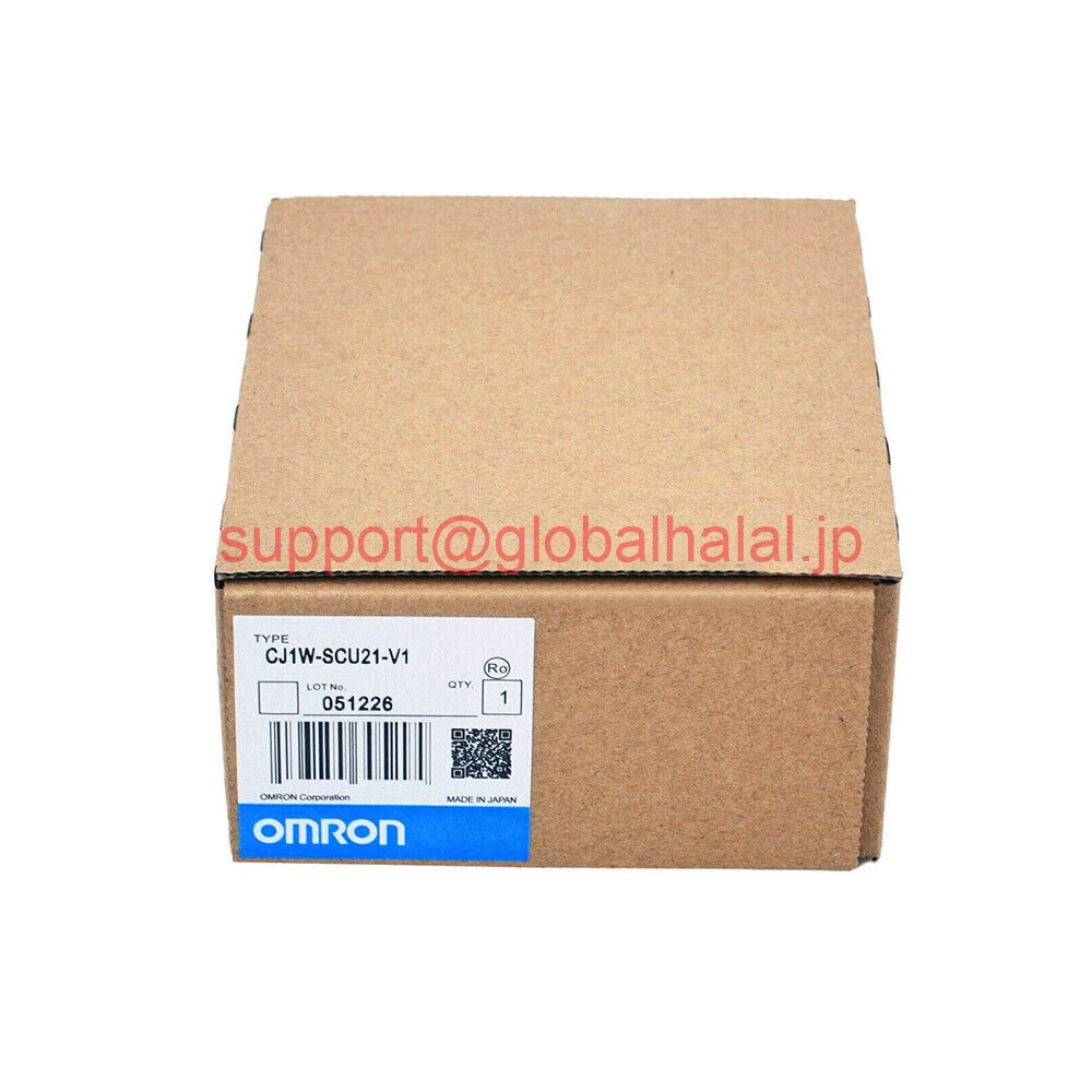 新品【東京発★適格請求書★税込】 OMRON オムロン 電源ユニット CJ1W-SCU21-V1シリアル通信装置 【6ヶ月保証】|Global Halal Japan