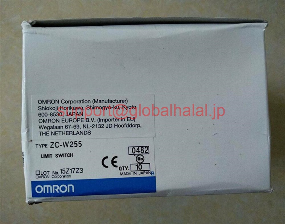 新品【日本の首都発★適当お願いごと書★税込】10個仕掛けるOMRON/オムロン  リミットスイッチ  ZC-W255 【６ヶ月引き受ける】
