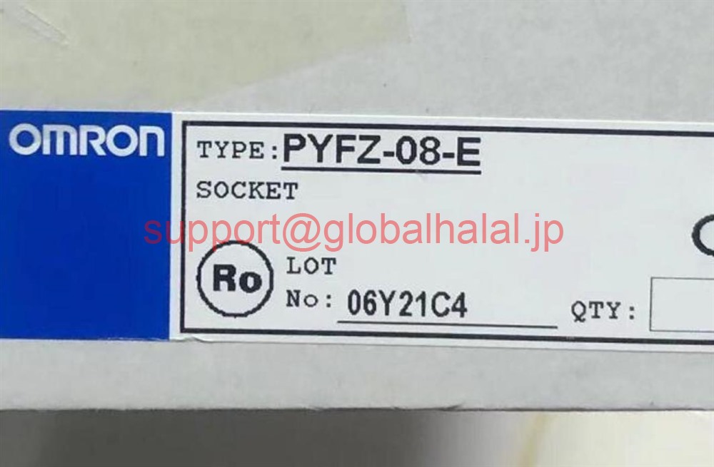 新品【日本の首都発★適当お願いごと書★税込】500個仕掛けるOMRON オムロン 境界線の外側繋ぎ合わせるソケット PYFZ-08-E【６ヶ月引き受ける】