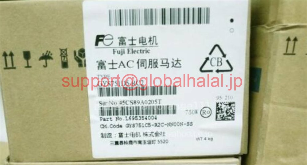 新品【日本の首都発★適当お願いごと書★税込】FUJI / 富士電機 GYS751D5-RC2 サーボ原動機【６ヶ月引き受ける】
