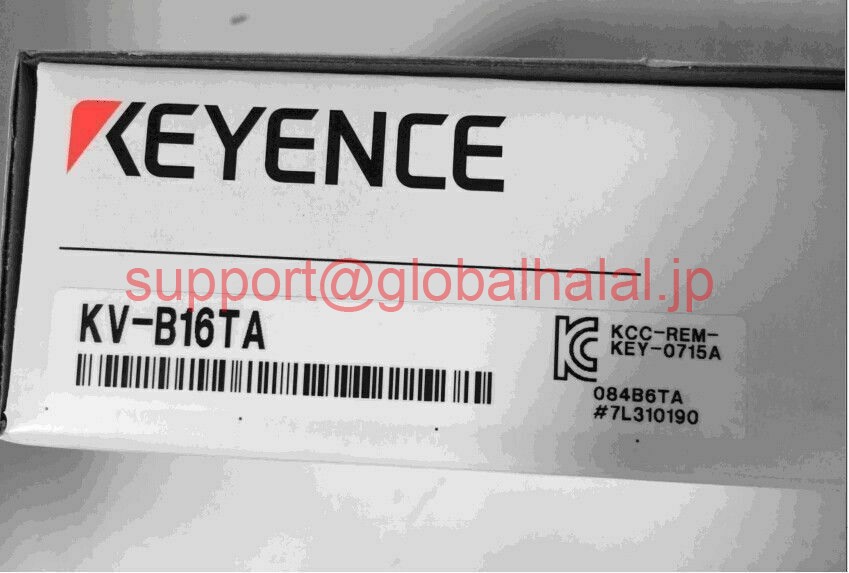 新品【東京発★適格請求書★税込】KEYENCE シーケンサー 16点トランジスタ出力ユニット KV-B16TA【６ヶ月保証】｜Global Halal Japan