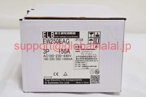 新品【東京発★適格請求書★税込】MITSUBISHI 三菱 EW250EAG-3P150K 漏電ブレーカ【6ヶ月保証】|Global Halal Japan