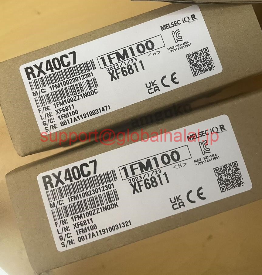 新品【東京発★適格請求書★税込】MITSUBISHI 三菱電機 RX40C7 シーケンサー 【6ヶ月保証】|Global Halal Japan