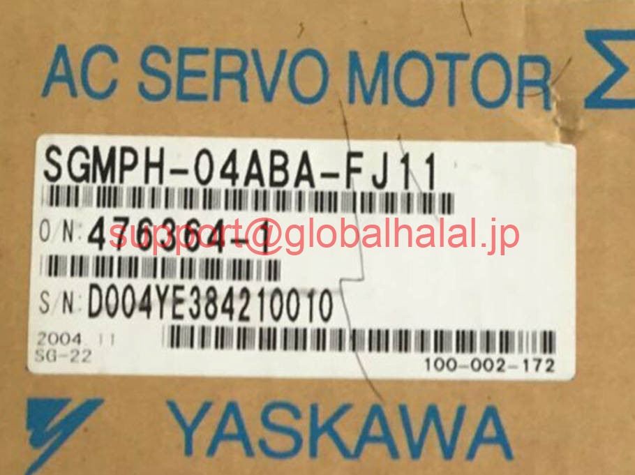 新品【日本の首都発★適当お願いごと書★税込】 YASKAWA サーボ原動機 SGMPH-04ABA-FJ11 【６ヶ月引き請ける】 その他-パソコン・周辺機器