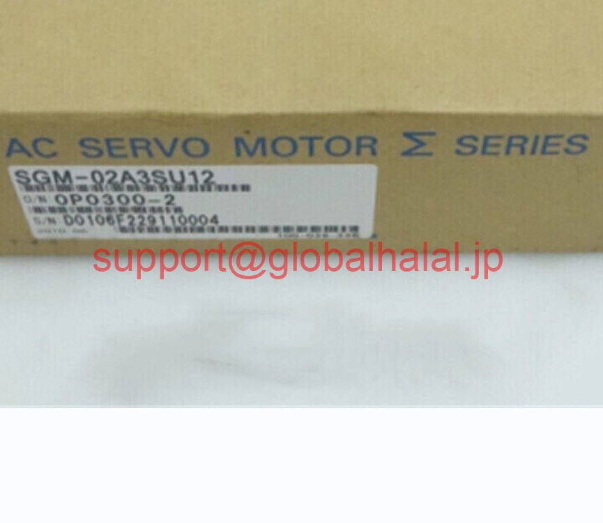 新品【東京発★適格請求書★税込】 YASKAWA サーボモーター SGM-02A3SU12 【６ヶ月保証】