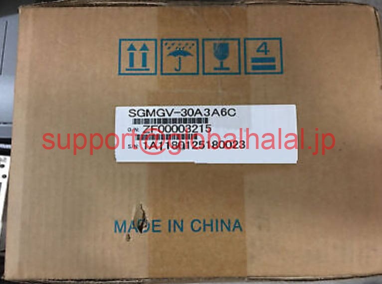 新品【東京発★適格請求書★税込】 YASKAWA サーボモーター SGMGV-30A3A6C 【６ヶ月保証】｜Global Halal Japan