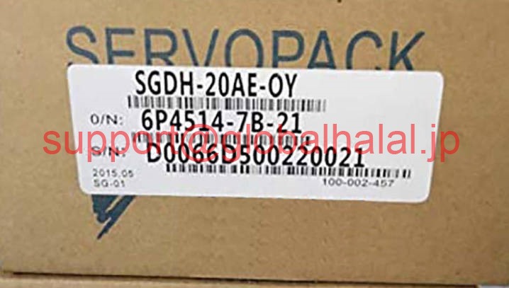 新品【日本の首都発★適当お願いごと書★税込】 YASKAWA サーボ１番ウッド SGDH-20AE-OY 【６ヶ月引き請ける】 その他-パソコン・周辺機器