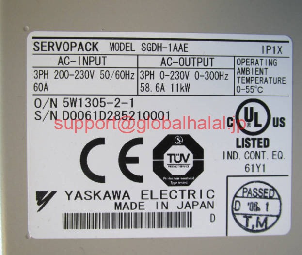 新品【日本の首都発★適当お願いごと書★税込】 YASKAWA サーボ１番ウッド SGDH-1AAE 【６ヶ月引き請ける】 パソコン・周辺機器-その他