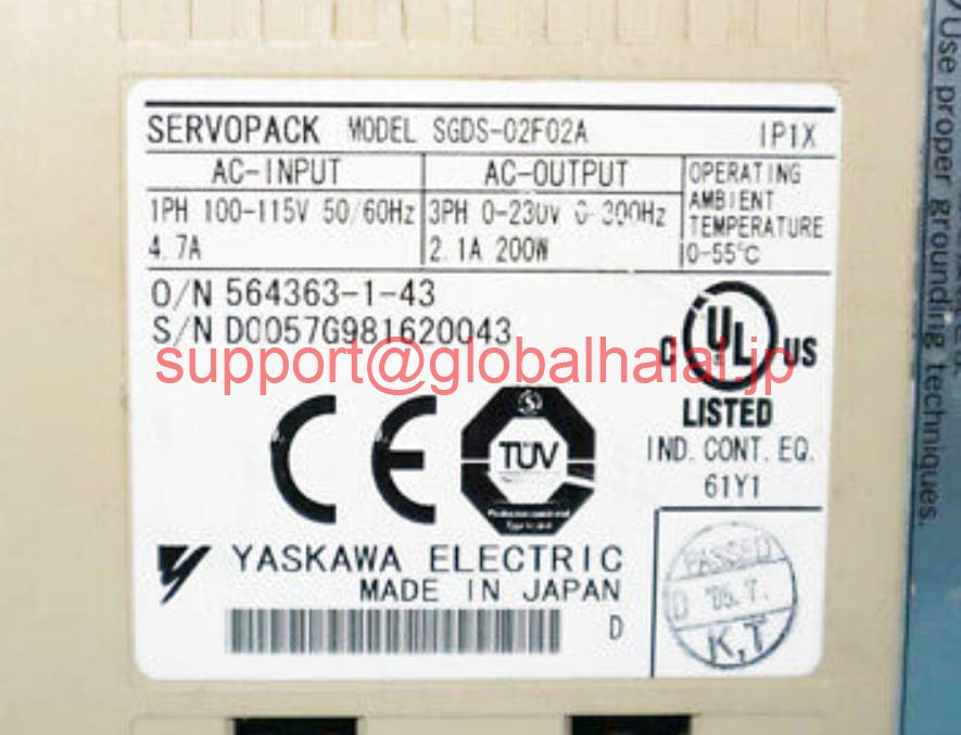 未使用 サーボドライバー SGDB-10ADB 新品 ☆ 在庫あり☆ 新品 サーボドライバー SGDB-10ADB６ヶ月保証