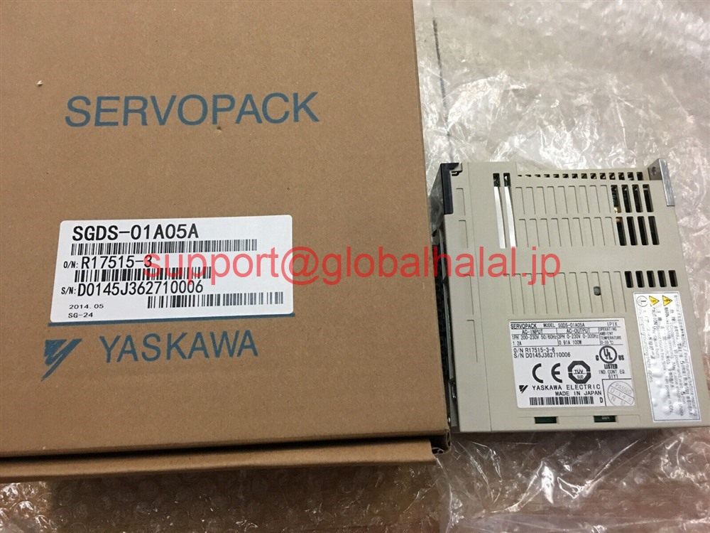 新品【東京発★適格請求書★税込】 YASKAWA サーボドライバー SGDS-01A05A 【６ヶ月保証】｜Global Halal Japan