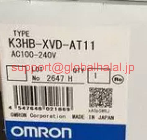 新品【日本の首都発★適当お願いごと書★税込】 OMRON 小型デジタルパネルメータ K3HB-XVD-AT11 【６ヶ月引き受ける】