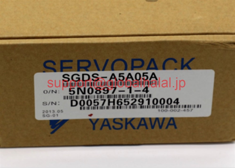 新品【東京発★適格請求書★税込】 YASKAWA サーボドライバー SGDS-A5A05A 【６ヶ月保証】