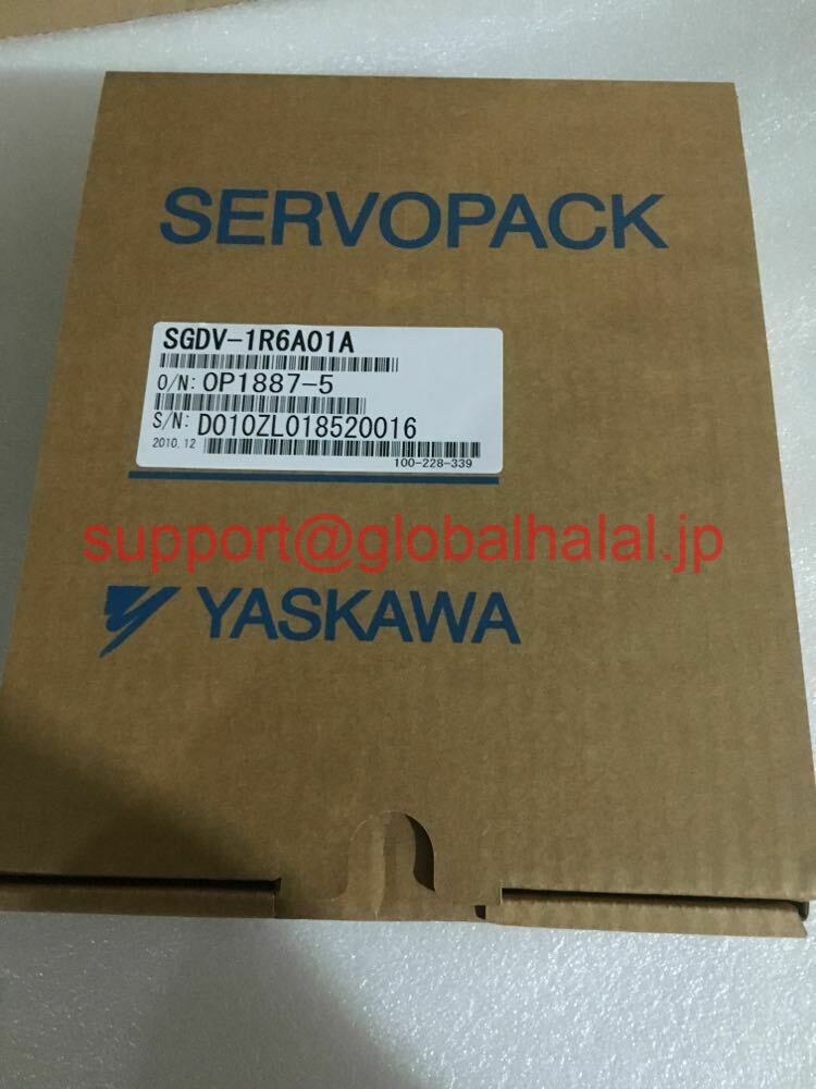 新品【東京発★適格請求書★税込】 YASKAWA サーボドライバー SGDV-1R6A01A 【６ヶ月保証】｜Global Halal Japan 51,900円