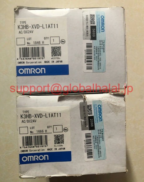 新品【東京発★適格請求書★税込】 OMRON 電流パネルメータ K3HB-XVD-L1AT11 【６ヶ月保証】