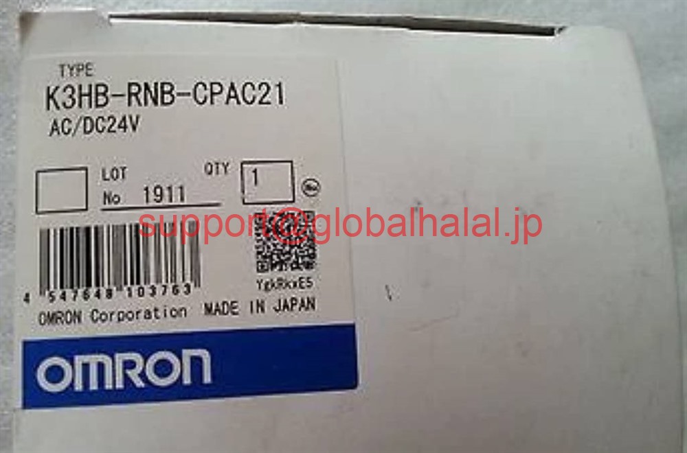 新品【東京発★適格請求書★税込】 OMRON 回転パルスメータ K3HB-RNB-CPAC21 【６ヶ月保証】
