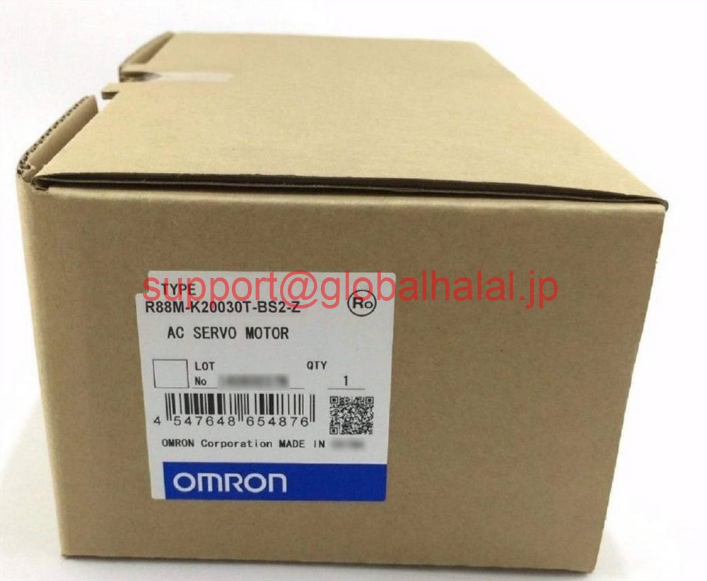 新品【東京発★適格請求書★税込】 OMRON サーボモーター R88M-K20030T-BS2-Z 【6ヶ月保証】|Global Halal Japan