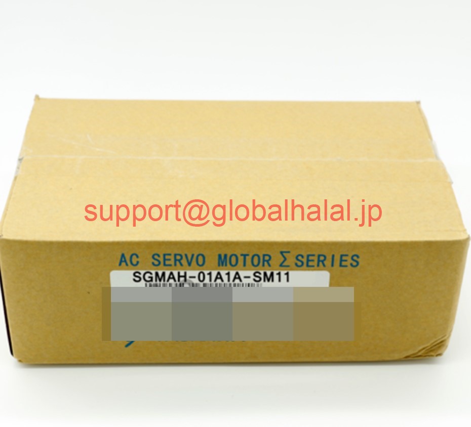 新品【東京発★適格請求書★税込】 YASKAWA サーボモーター SGMAH-01A1A-SM11 【６ヶ月保証】｜Global Halal Japan