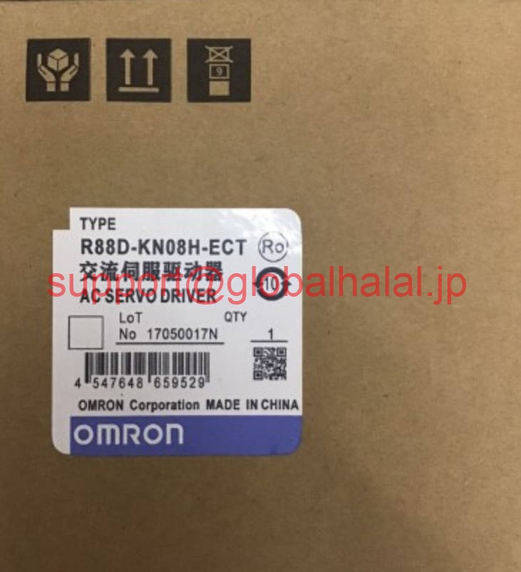 新品【東京発★適格請求書★税込】 OMRON サーボドライバー R88D-KN08H-ECT 【６ヶ月保証】｜Global Halal Japan
