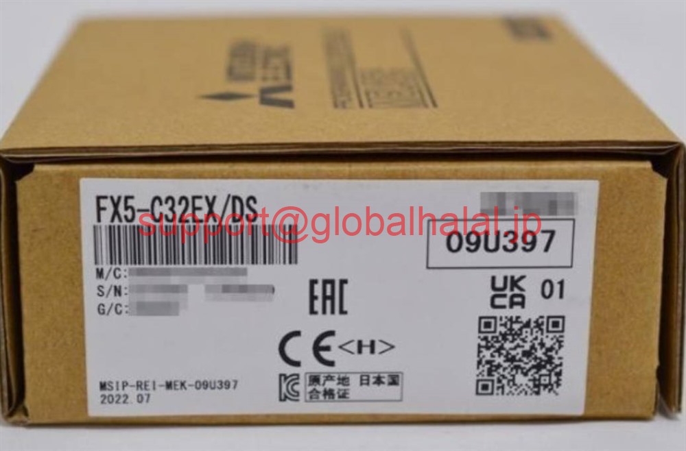 新品【東京発★適格請求書★税込】 三菱 シーケンサ FX5-C32EX/DS 【６ヶ月保証】｜Global Halal Japan