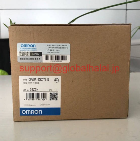 新品【東京発★適格請求書★税込】 OMRON プログラマブルコントローラ CPM2A-40CDT1-D 【6ヶ月保証】|Global Halal Japan