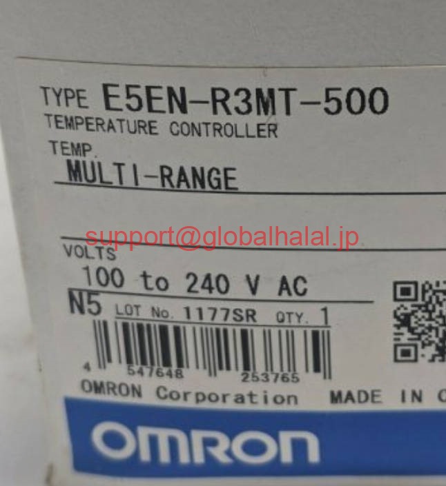 新品【東京発★適格請求書★税込】 OMRON 温度調節器 E5EN-R3MT-500 【６ヶ月保証】｜Global Halal Japan