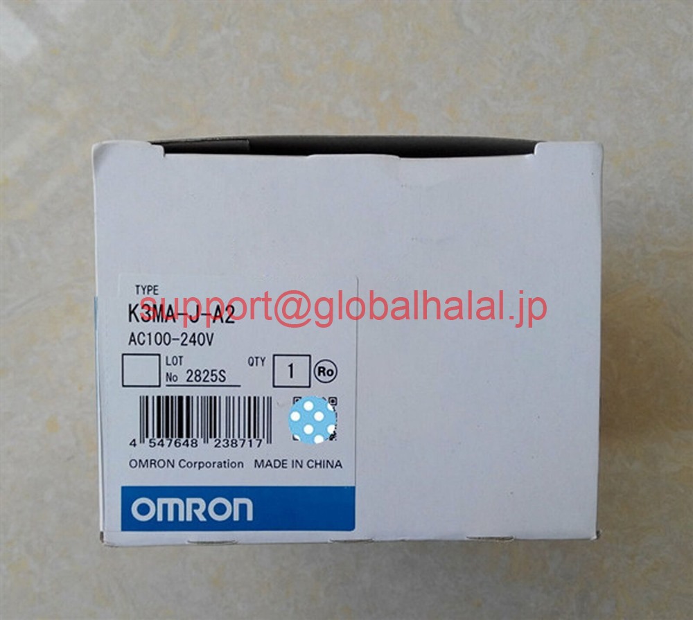 新品【東京発★適格請求書★税込】 OMRON 小型デジタルパネルメータ K3MA-J-A2 【6ヶ月保証】|Global Halal Japan