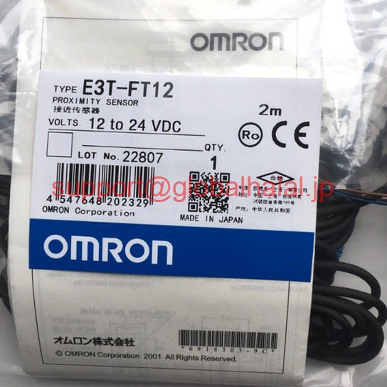 新品【東京発★適格請求書★税込】 OMRON 光電センサ E3T-FT12 【6ヶ月保証】|Global Halal Japan