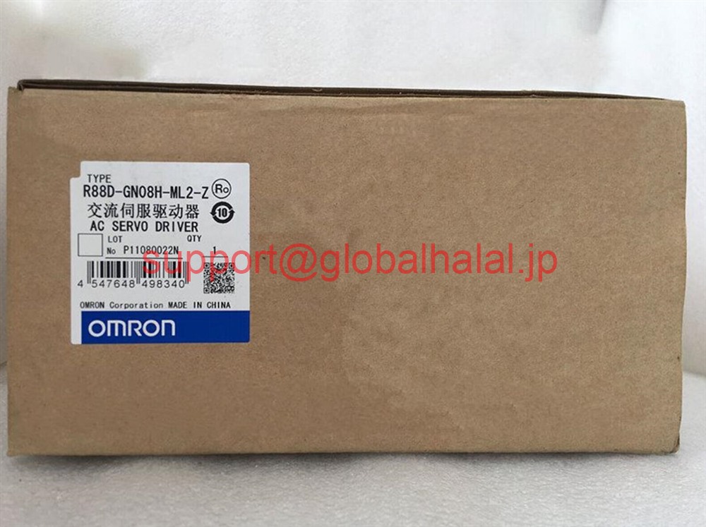 新品【東京発★適格請求書★税込】 OMRON サーボドライバ R88D-GN08H-ML2-Z 【６ヶ月保証】｜Global Halal Japan