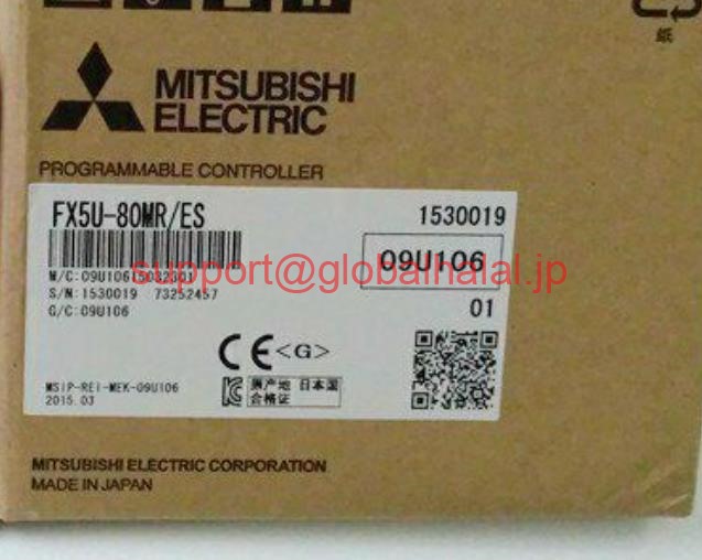 新品【東京発★適格請求書★税込】 三菱 シーケンサー FX5U-80MR/ES 【６ヶ月保証】