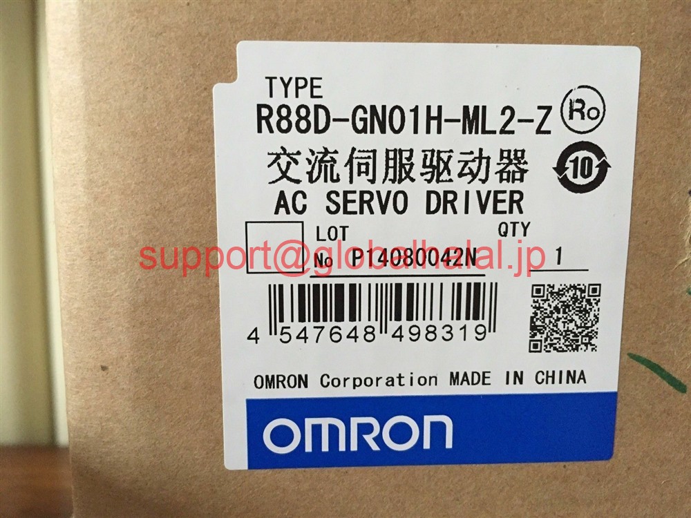 新品【東京発★適格請求書★税込】 OMRON サーボドライバ R88D-GN01H-ML2-Z 【6ヶ月保証】|Global Halal Japan