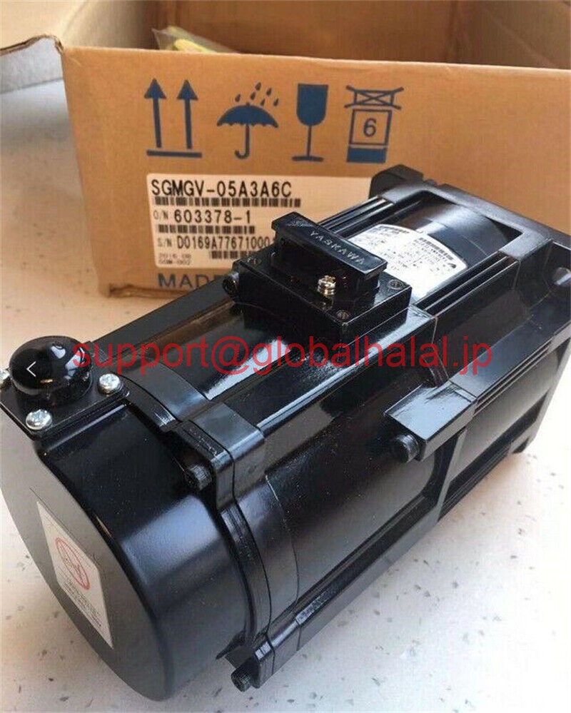 新品【東京発★適格請求書★税込】 YASKAWA サーボモーター SGMGV-05A3A6C 【6ヶ月保証】|Global Halal Japan