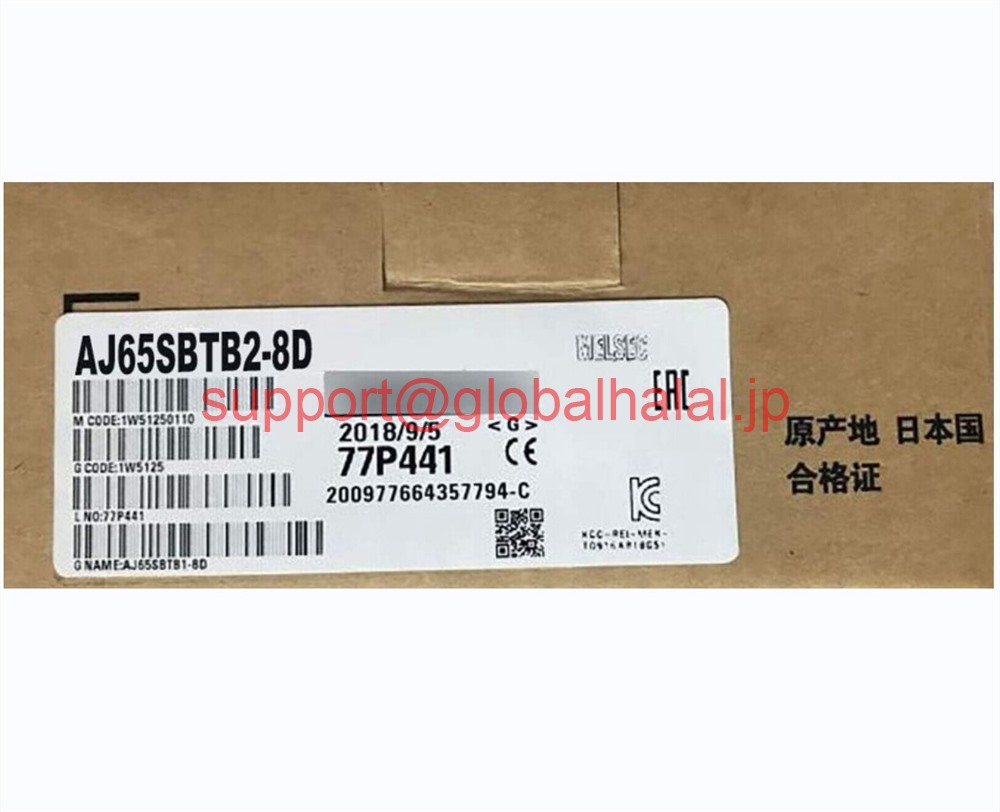 新品【東京発★適格請求書★税込】 三菱 CC-Link 入出力ユニット AJ65SBTB2-8D 【6ヶ月保証】|Global Halal Japan