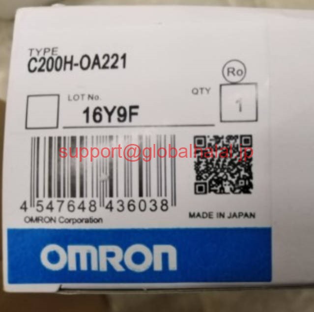 新品【東京発★適格請求書★税込】 OMORN プログラマブルコントローラ C200H-OA221 【6ヶ月保証】|Global Halal Japan