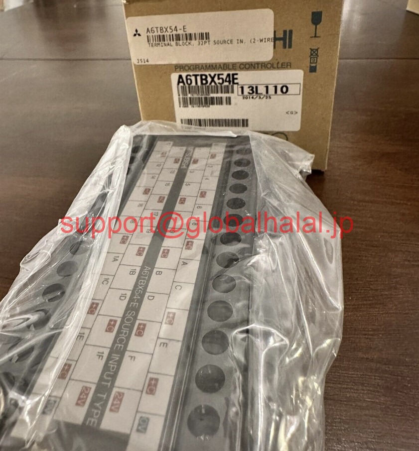 新品【日本の首都発★適当お願いごと書★税込】 三菱 繋ぎ端子台うつり変わり単一のもの A6TBX54-E 【６ヶ月引き請ける】 その他-パソコン・周辺機器