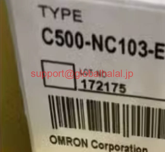 新品【東京発★適格請求書★税込】 OMORN プログラマブルコントローラ C500-NC103-E 【６ヶ月保証】