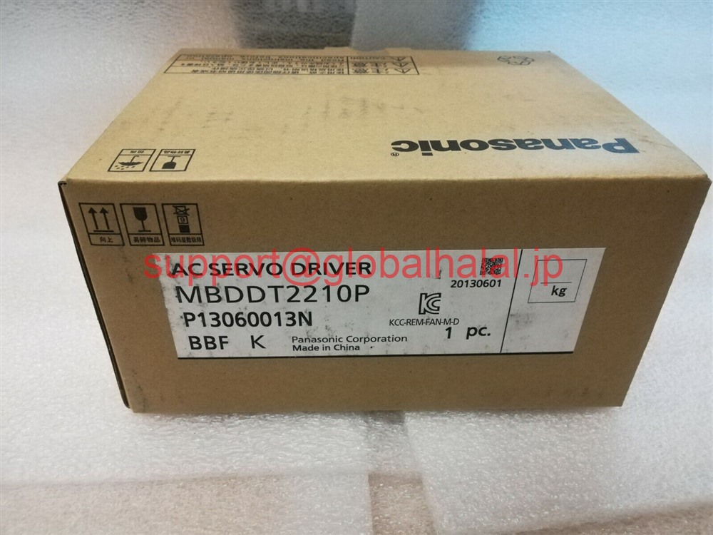 新品【東京発★適格請求書★税込】 Panasonic サーボドライバ MBDDT2210P 【６ヶ月保証】