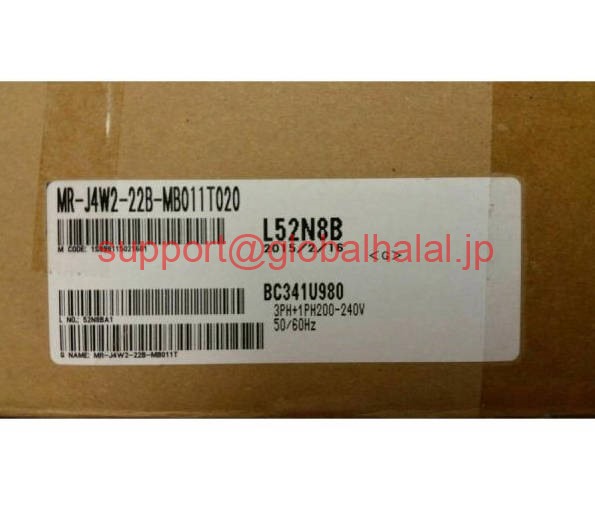 新品【東京発★適格請求書★税込】 三菱 サーボアンプ MR-J4W2-22B-MB011T020 【６ヶ月保証】｜Global Halal Japan