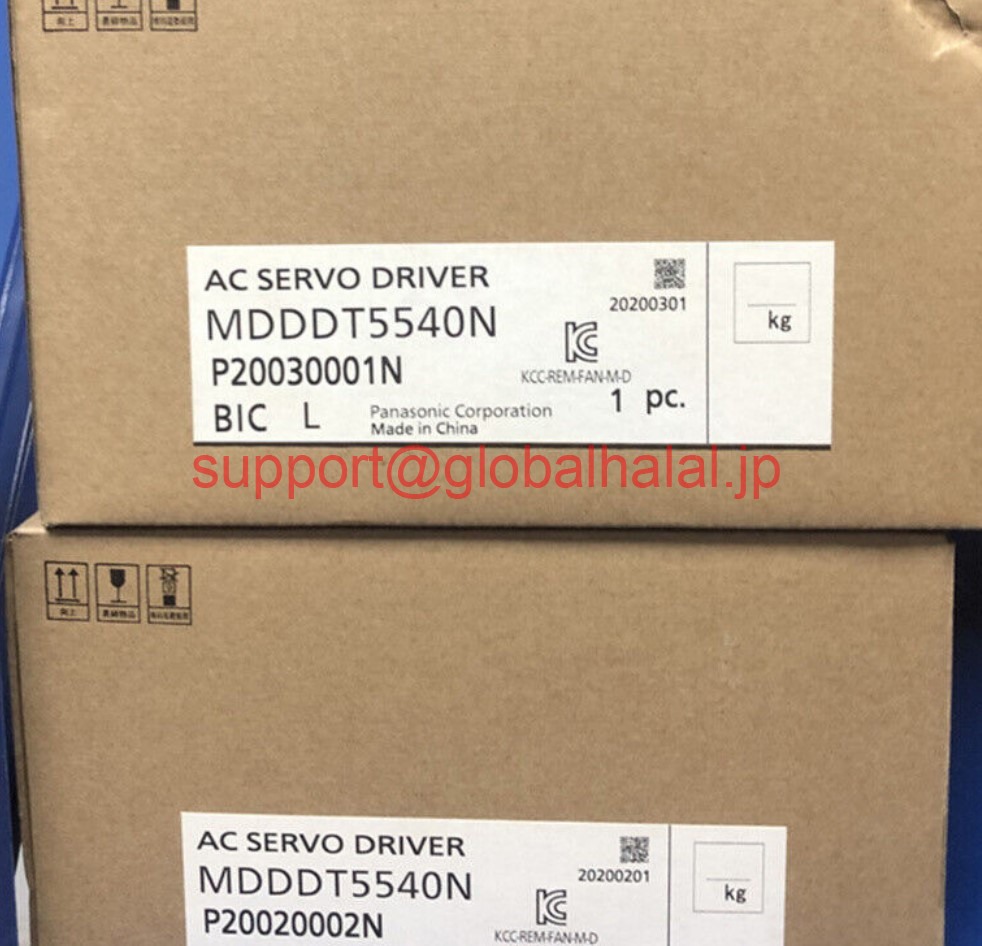 新品【東京発★適格請求書★税込】 Panasonic サーボモーター MDDDT5540N 【６ヶ月保証】