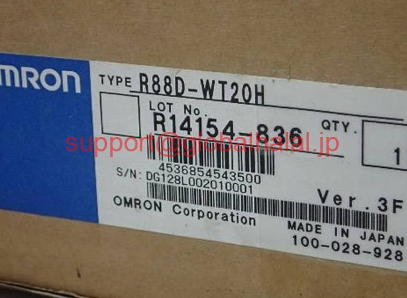 新品【東京発★適格請求書★税込】 OMRON プログラマブルコントローラαシリーズ R88D-WT20H 【６ヶ月保証】