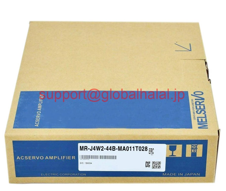 新品【東京発★適格請求書★税込】 三菱 サーボアンプ MR-J4W2-44B-MA011T028 【６ヶ月保証】｜Global Halal Japan