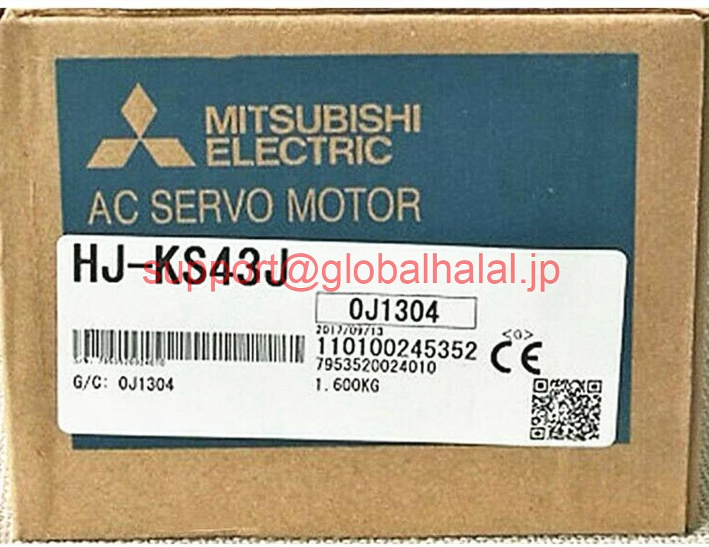 新品【東京発★適格請求書★税込】 三菱 サーボモーター HJ-KS43J 【６ヶ月保証】