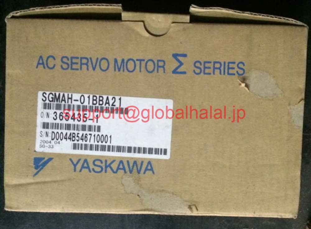 新品【日本の首都発★適当お願いごと書★税込】 YASKAWA サーボ原動機 SGMAH-01BBA21 【６ヶ月引き受ける】