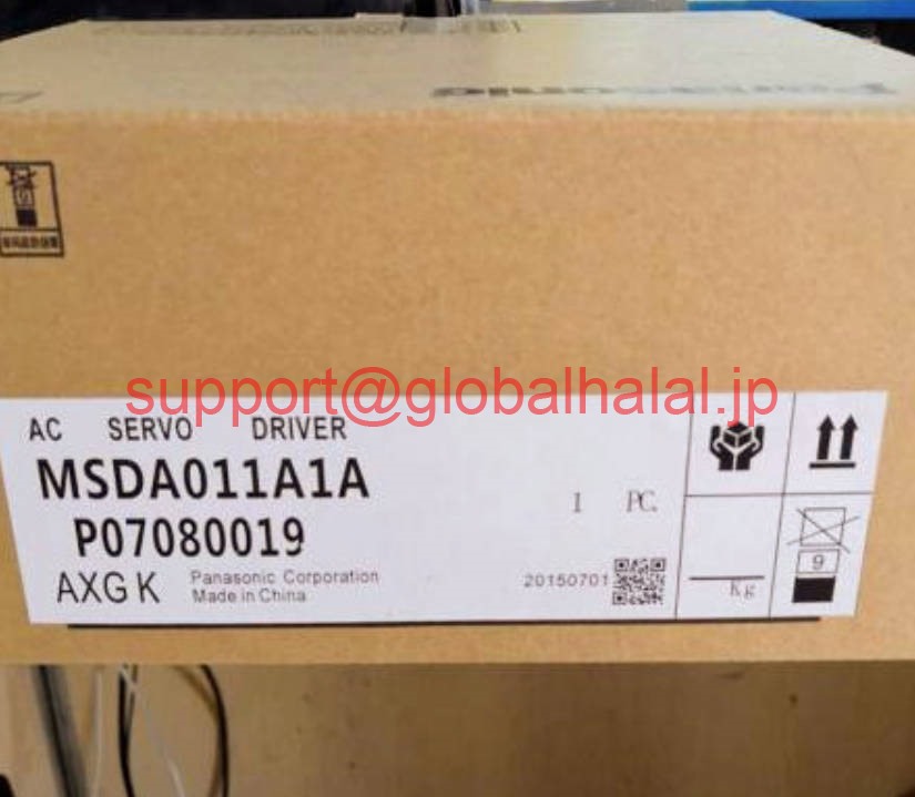 新品【東京発★適格請求書★税込】 Panasonic サーボドライバ MSDA011A1A 【６ヶ月保証】｜Global Halal Japan