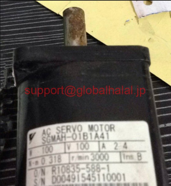 新品【東京発★適格請求書★税込】 YASKAWA サーボモーター SGMAH-01B1A41 【６ヶ月保証】｜Global Halal Japan