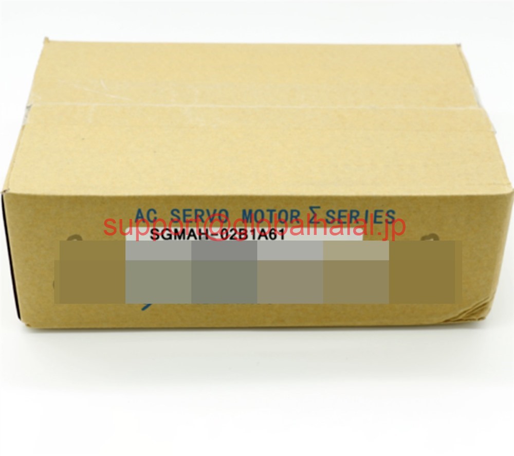 新品【東京発★適格請求書★税込】 YASKAWA サーボモーター SGMAH-02B1A61 【6ヶ月保証】|Global Halal Japan